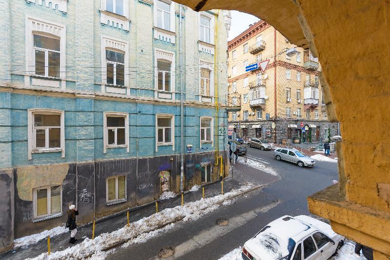 Студія З Видом На Майдан Незалежності Kiev Extérieur photo